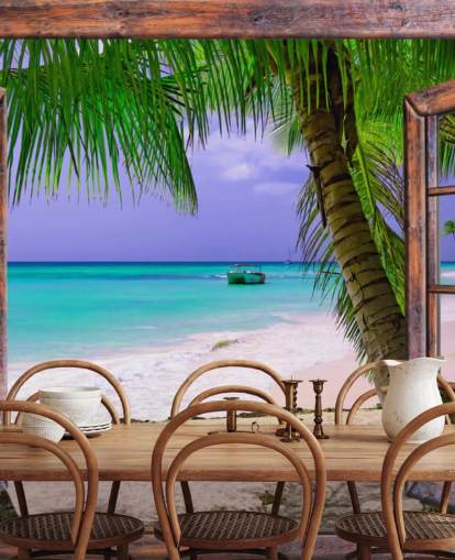 Hintergrundbild mit Fenstereffekt