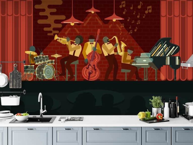 Music Wallpaper & Wall Murals Wallsauce US