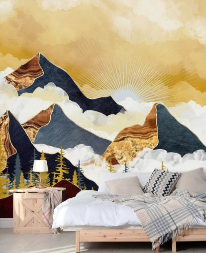 gold and grey abstract mountains wallpaper gold and grey abstract mountains wallpaper