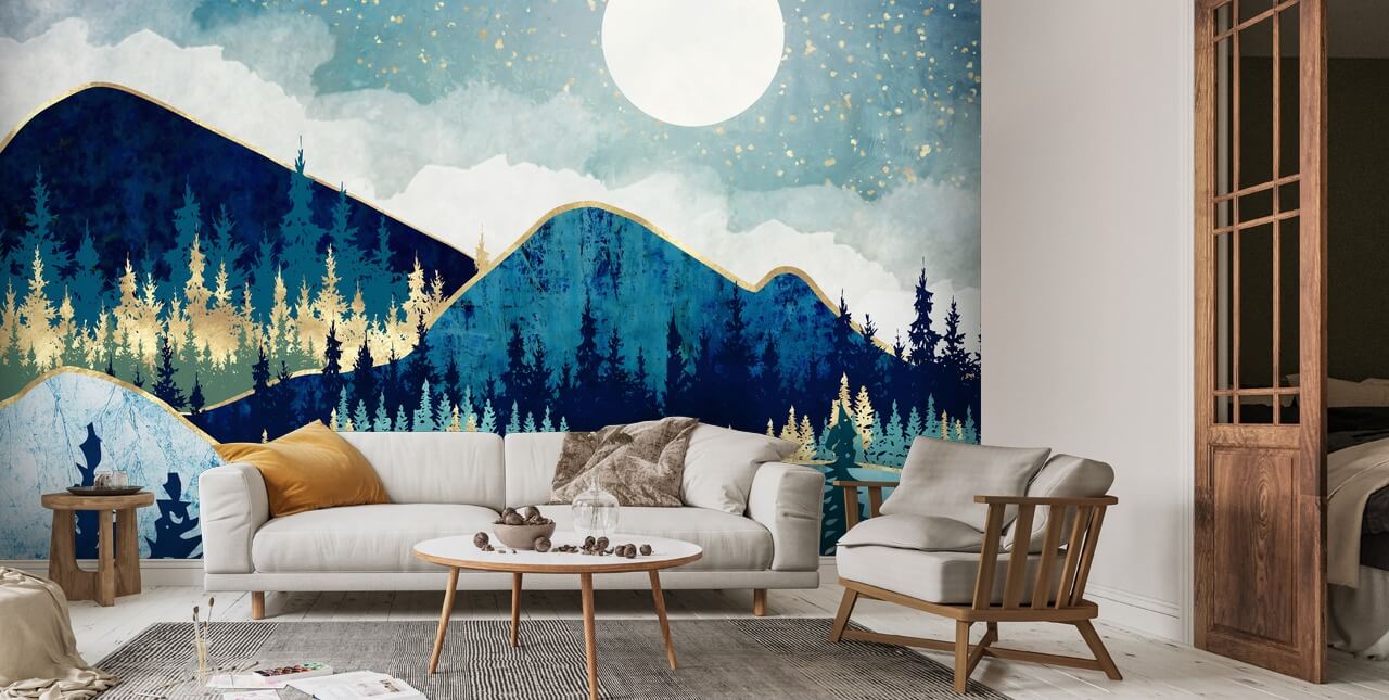 Morning Stars Wallpaper | Wallsauce UK