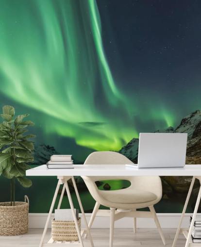 Aurora Borealis in Tromsø Fototapete