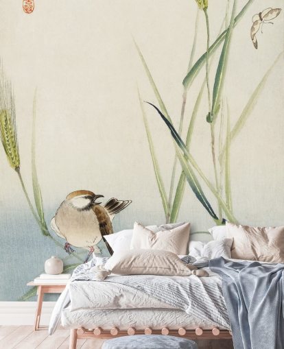 oriëntaalse vogel behang oriëntaalse vogel behang