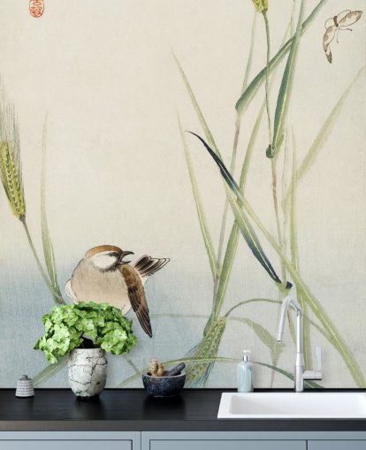 fondo de pantalla oriental bird