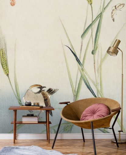 orientalischer Vogel Tapete