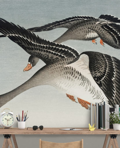 gäss och måne tapeter