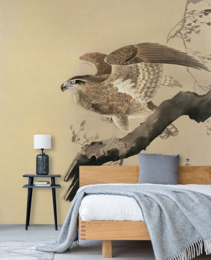 papier peint peinture orientale aigle papier peint peinture orientale aigle