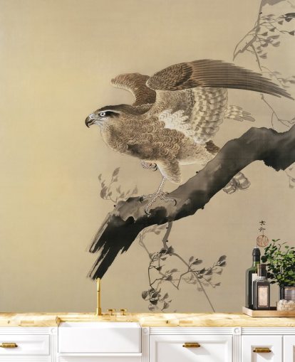 Adler orientalische Malerei Tapete Adler orientalische Malerei Tapete