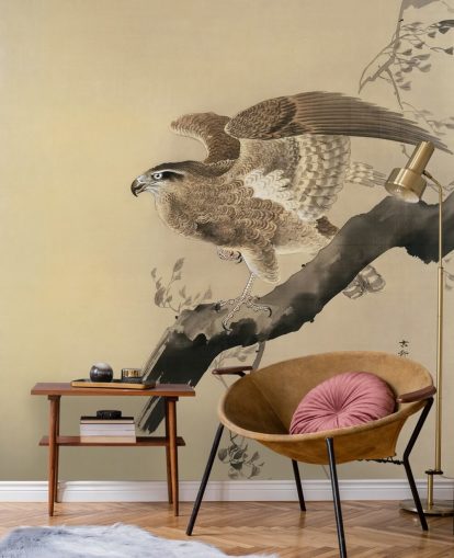 carta da parati pittura orientale aquila carta da parati pittura orientale aquila