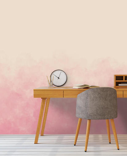 pink ombre wallpaper mural called Pink Smoke for bedrooms pink ombre wallpaper mural called Pink Smoke for bedrooms