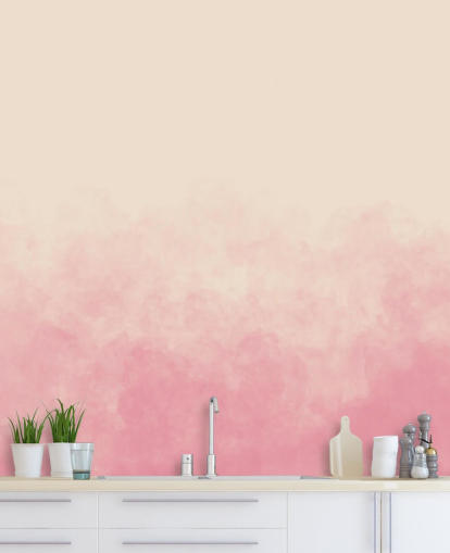 pink ombre wallpaper mural called Pink Smoke for bedrooms pink ombre wallpaper mural called Pink Smoke for bedrooms