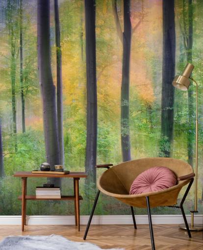 Carta da parati Woodland