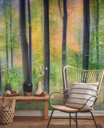 Carta da parati Woodland