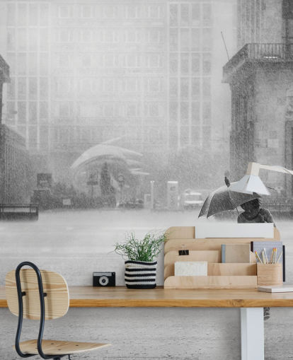 black and white rainy town wallpaper black and white rainy town wallpaper