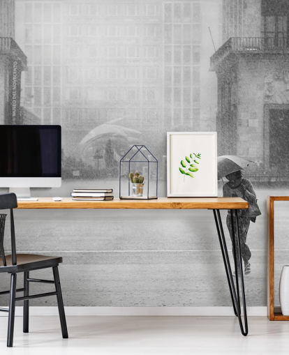 black and white rainy town wallpaper black and white rainy town wallpaper