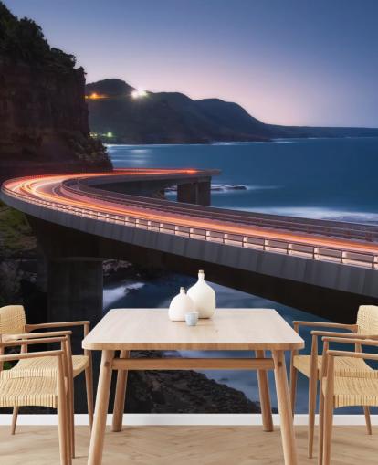 To The Light Risen Bridge Highway Wallpaper