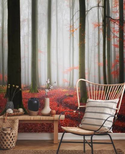 Herbst Wald-Tapete