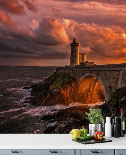 Papier Peint Fresque Phare du