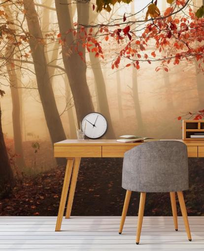 Mot ljuset väggmålning Bakgrund