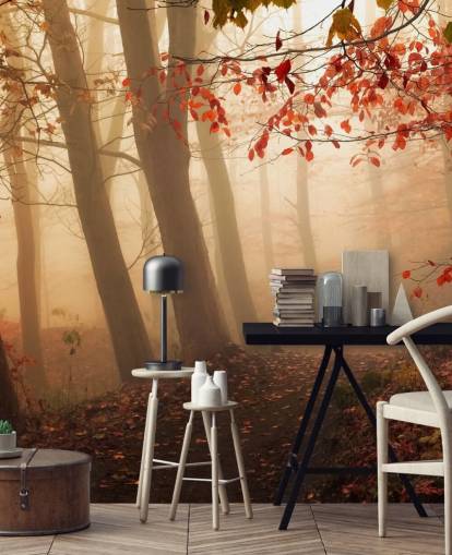 Towards the Light Wall Mural Wallpaper