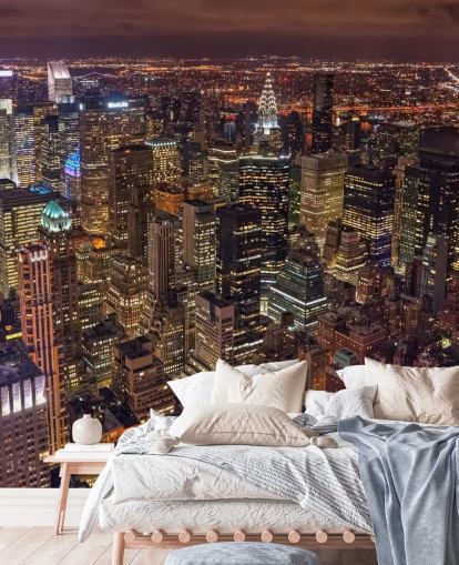 New York Mural Wallpaper