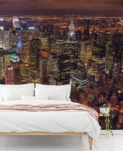 New Yorkin seinämaalaus taustakuva