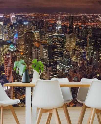 New York Mural Wallpaper New York Mural Wallpaper