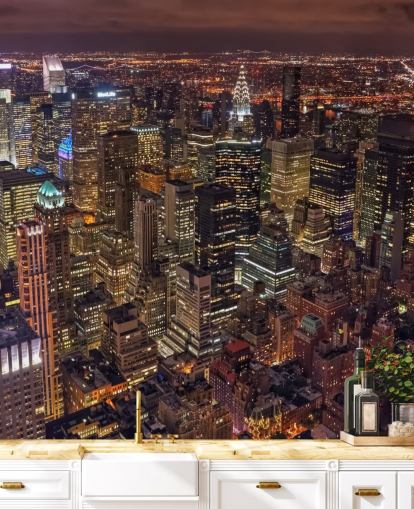 New York Mural Wallpaper