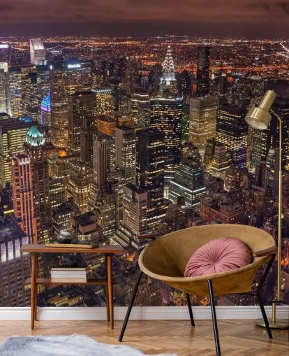 New York Mural Wallpaper