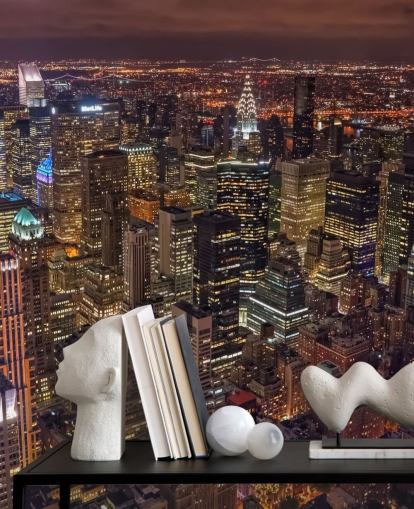 Muurschildering van New York