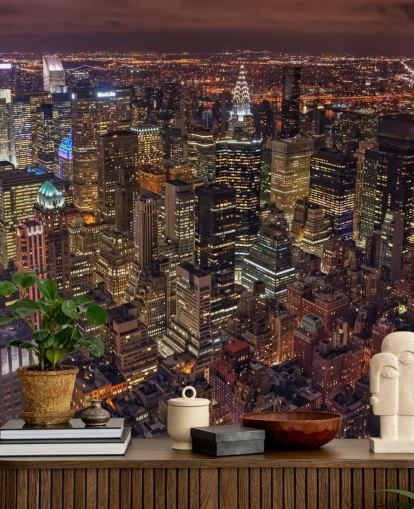 New York-väggmålning