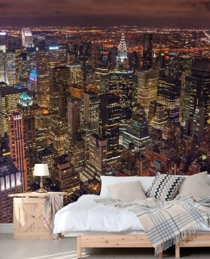 New York Mural Wallpaper New York Mural Wallpaper