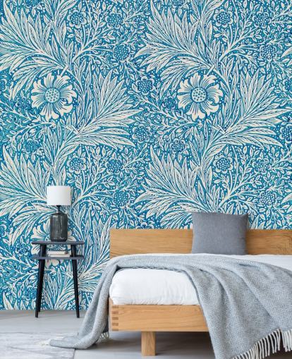 blue and white vintage floral wallpaper blue and white vintage floral wallpaper