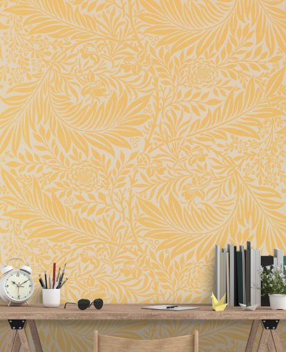 yellow and white vintage floral wallpaper yellow and white vintage floral wallpaper
