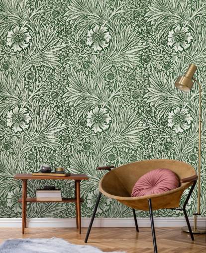 off white and green floral vintage wallpaper off white and green floral vintage wallpaper