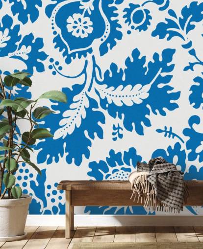 blue and white floral pattern wallpaper blue and white floral pattern wallpaper