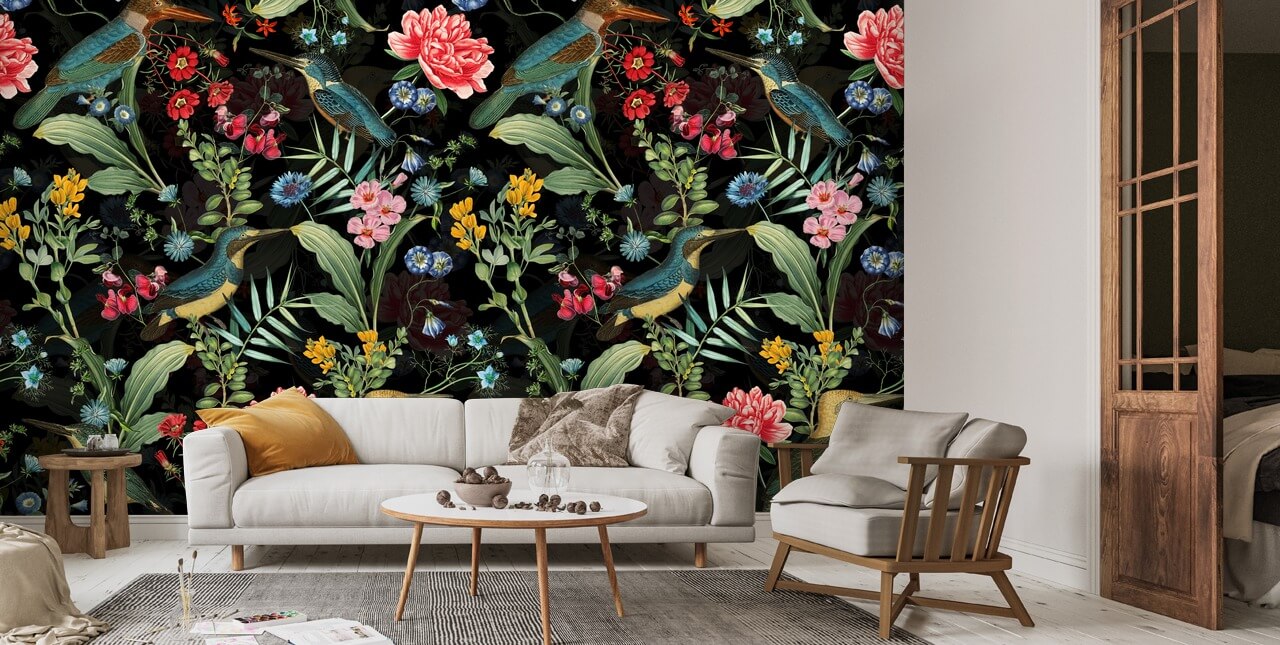 Hummingbirds Wallpaper | Wallsauce US