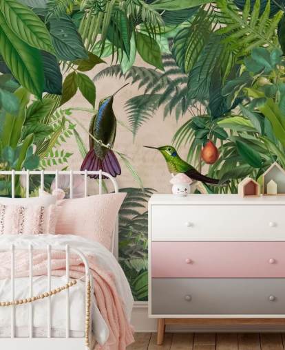 kolibrier bland löv tapeter kolibrier bland löv tapeter