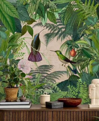 hummingbirds amongst leaves wallpaper hummingbirds amongst leaves wallpaper