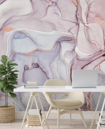 papel pintado de mármol morado y rosa con tonos oro rosa papel pintado de mármol morado y rosa con tonos oro rosa