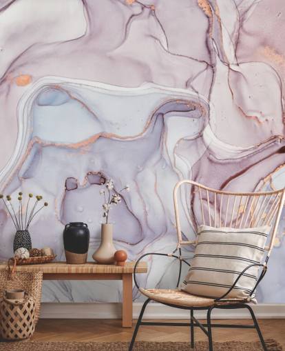 papel pintado de mármol morado y rosa con tonos oro rosa papel pintado de mármol morado y rosa con tonos oro rosa