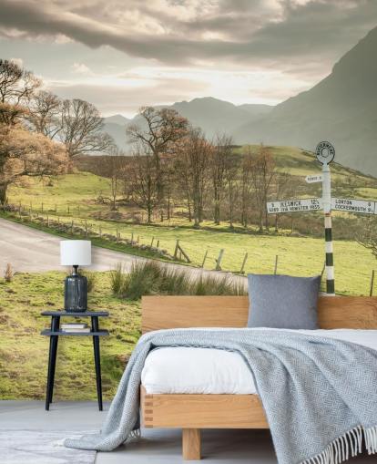 Lake District Road Countryside Wallpaper Lake District Road Countryside Wallpaper