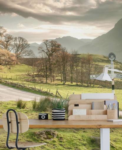 englische Landschaft Tapete