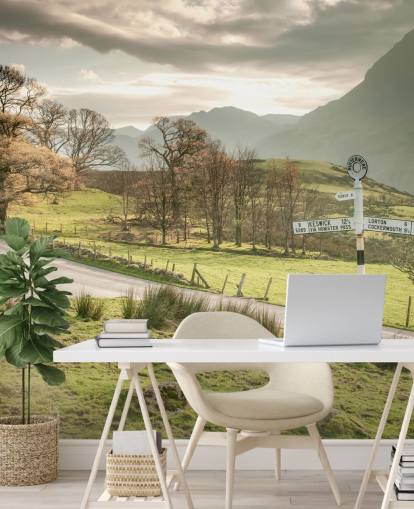 englische Landschaft Tapete