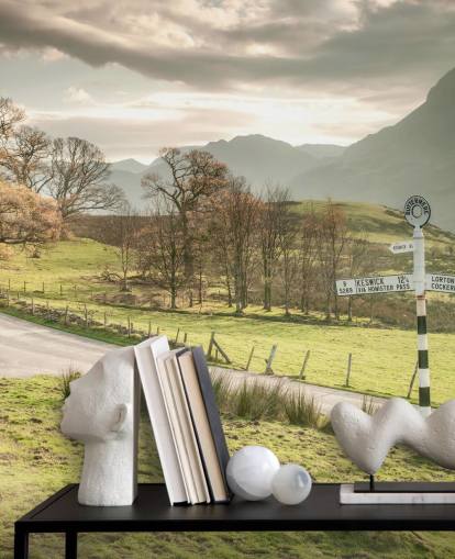 englische Landschaft Tapete