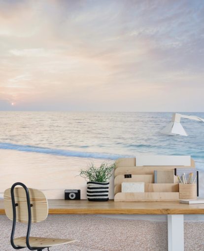 Vakker strand i Israel