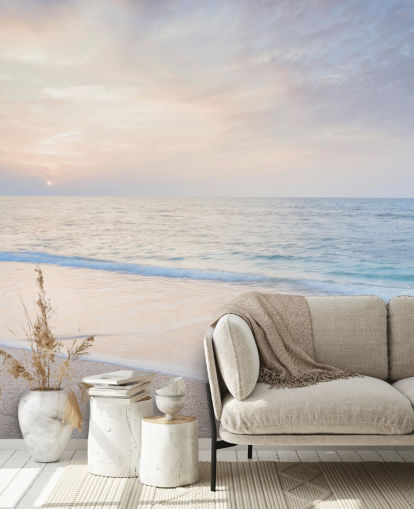 Vakker strand i Israel