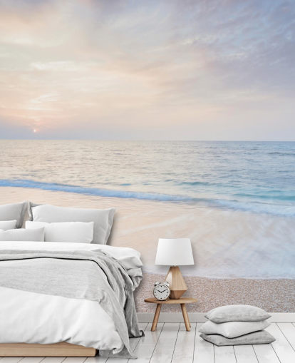 Vakker strand i Israel