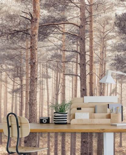 Bosque al anochecer
