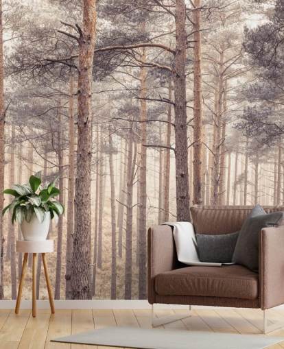 Foresta al crepuscolo