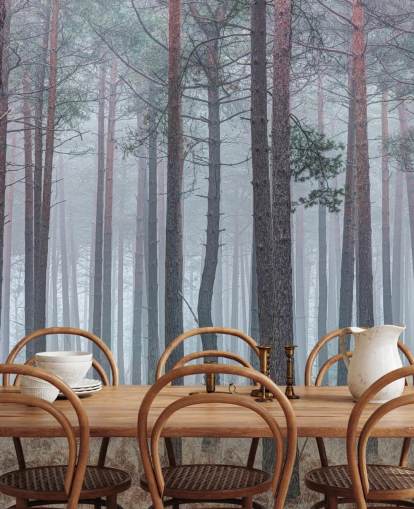 fondos de escritorio misty forest